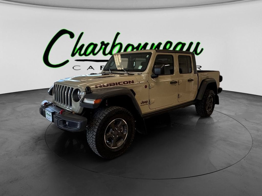 2020 Jeep Gladiator Rubicon in None — front three-quarter view