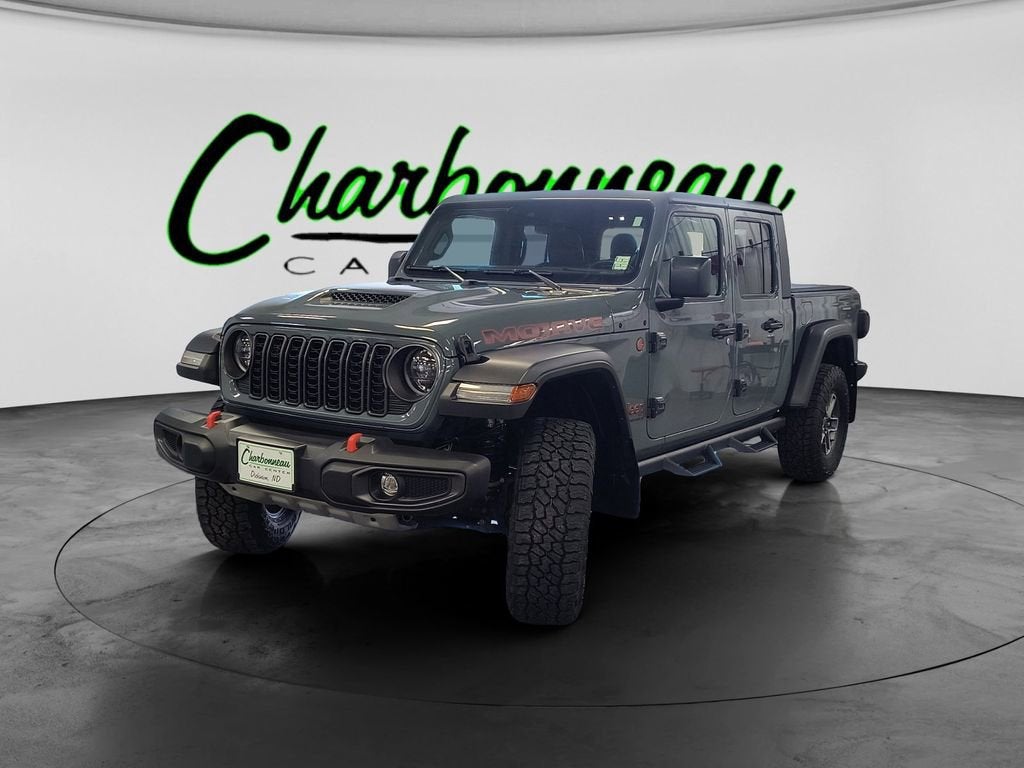 2024 Jeep Gladiator Mojave in None — front three-quarter view