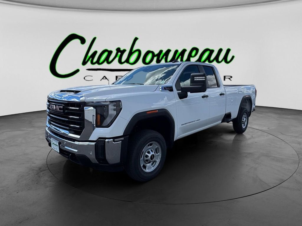2026 GMC Sierra 2500 HD Pro in Summit White — front three-quarter view
