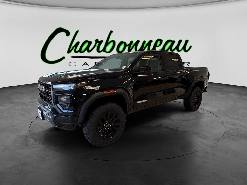 2026 GMC Canyon Elevation in Onyx Black — front three-quarter view