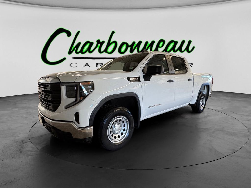 2026 GMC Sierra 1500 Pro in Summit White — front three-quarter view