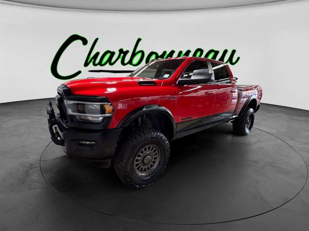2019 RAM 2500 Power Wagon in Red — front three-quarter view
