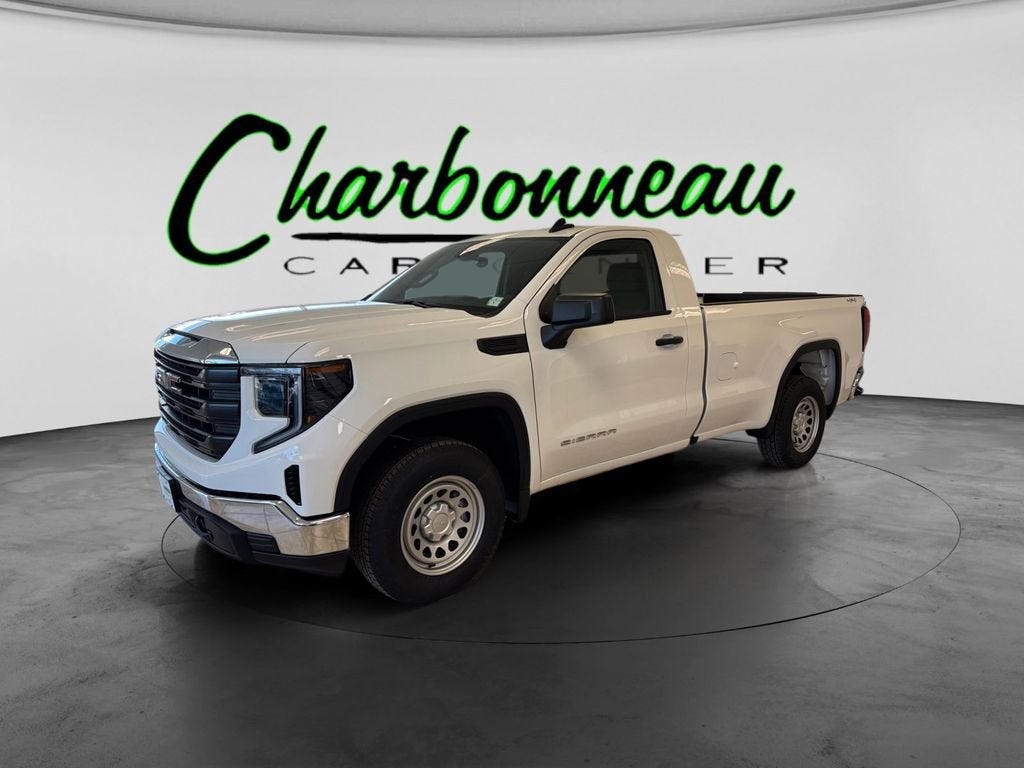 2026 GMC Sierra 1500 Pro in Summit White — front three-quarter view